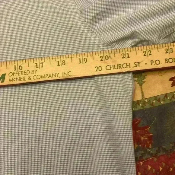 Calvin Klein men’s med dress shirt cool tech non-iron 100% cotton long sleeve - Picture 4 of 6